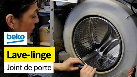 Comment Changer le Joint d’une Machine à Laver Beko.